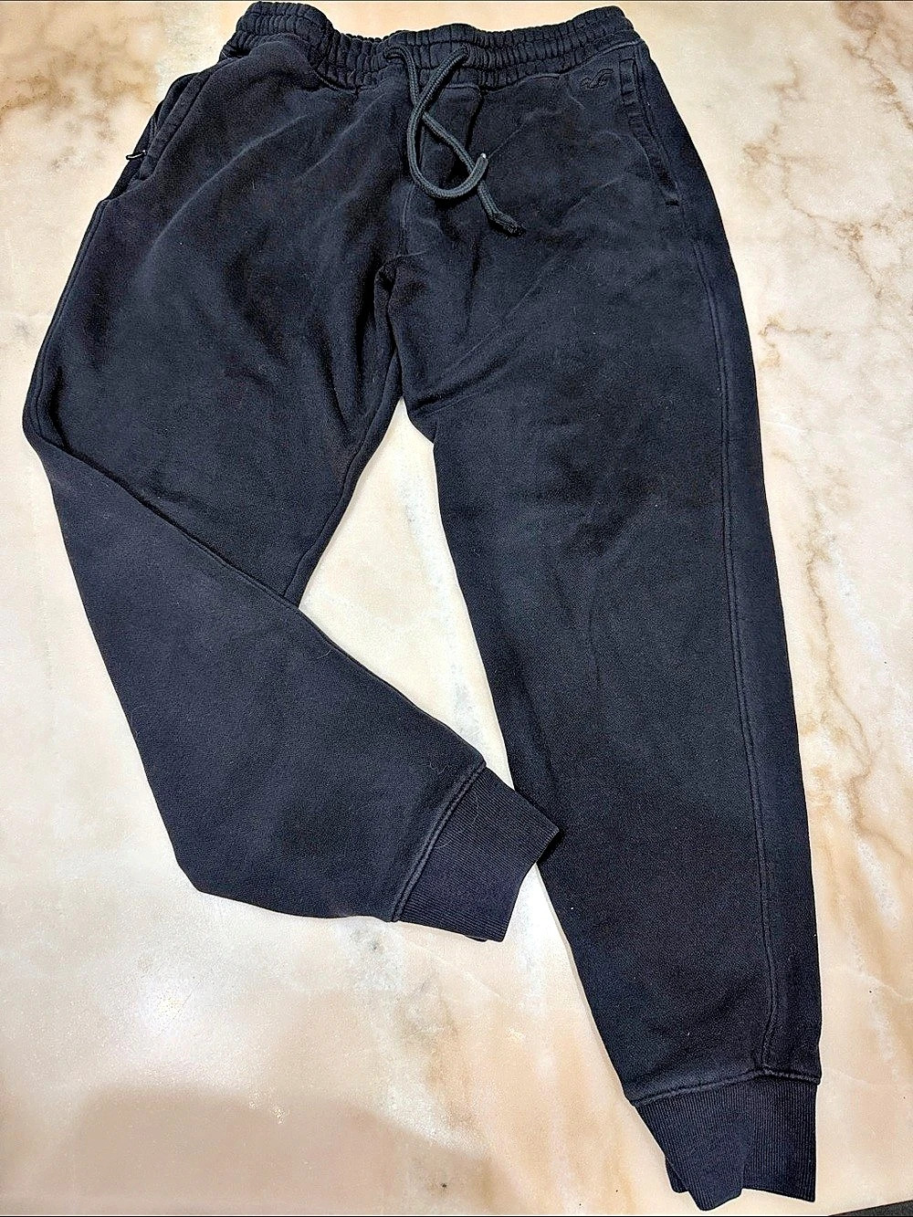 Hollister Jogger Black Pants Size Small